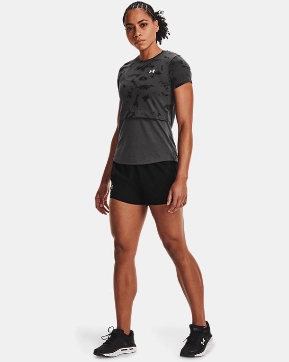 Women's UA Fly By 2.0 2-in-1 Shorts, Black, pdpMainDesktop image number 2